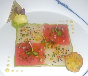 Sashimi of Hamachi & Tuna